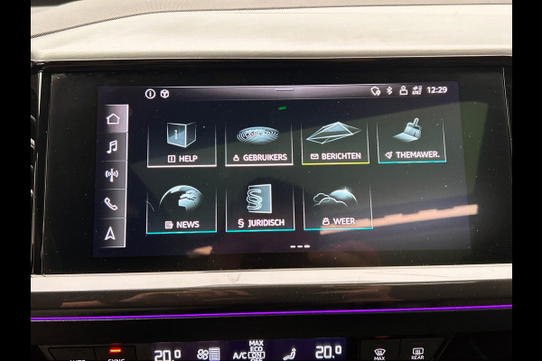 Audi Q4 e-tron 40 77 kWH I S-Line / interieur | Pano/dak I Zwart/optiek I Sonos I Adapt.cruise/control I Stoel/ Stuurverw I Camera
