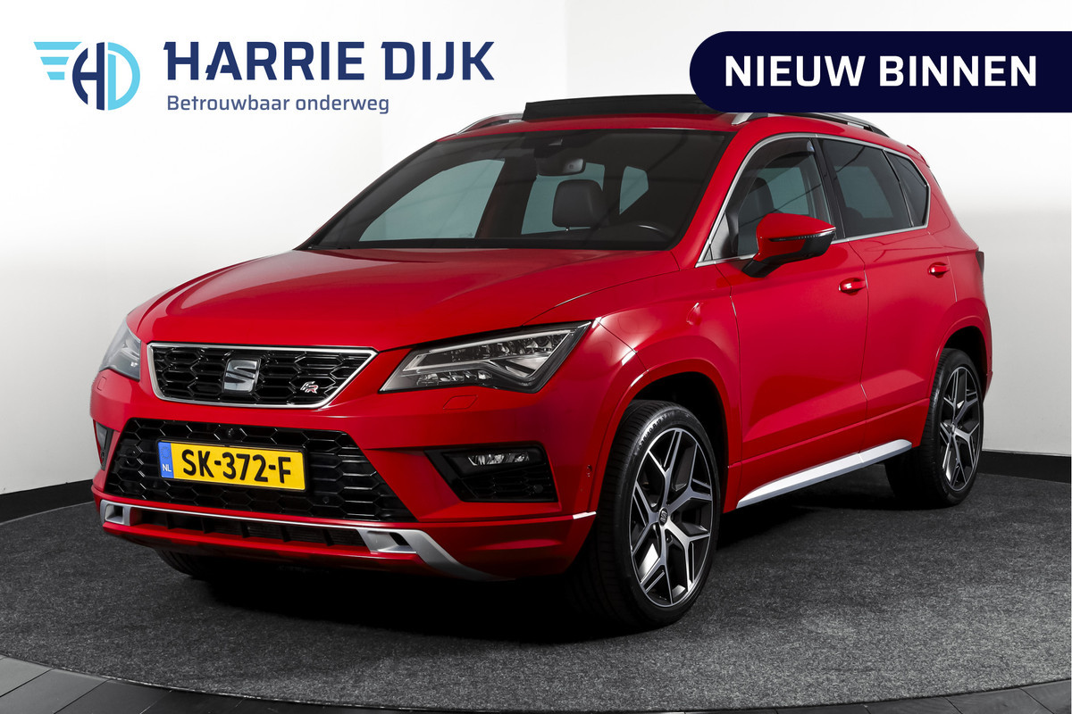 Seat Ateca 1.4 EcoTSI 150 PK FR - Automaat Orig. NL | S/K-Panodak | Adapt. Cruise | Stoel-+Voorruitverw. | 360 Camera | Seat Sound | NAV+App. Connect | ECC | Elek. Klep | Trekhaak | LM 19" |