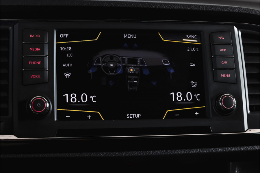 Seat Ateca 1.4 EcoTSI 150 PK FR - Automaat Orig. NL | S/K-Panodak | Adapt. Cruise | Stoel-+Voorruitverw. | 360 Camera | Seat Sound | NAV+App. Connect | ECC | Elek. Klep | Trekhaak | LM 19" |