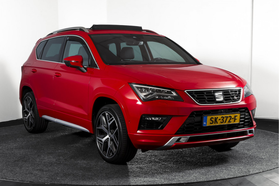 Seat Ateca 1.4 EcoTSI 150 PK FR - Automaat Orig. NL | S/K-Panodak | Adapt. Cruise | Stoel-+Voorruitverw. | 360 Camera | Seat Sound | NAV+App. Connect | ECC | Elek. Klep | Trekhaak | LM 19" |
