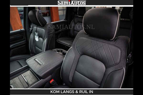 Dodge Ram Limited 540 PK | De Meest Luxe en Volle Pick-Up in zijn Klasse | Massage + Full Option | Comfortabele Dubbele Cabine met Royale 5 Zitplaatsen | BPM vrij | Nu Leverbaar uit Voorraad | Voorraad Nr 2334 - 5409 | De specialist in Amerikaanse pick‑ups in Nederland en Europa.