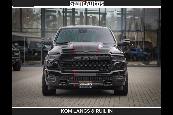 Dodge Ram Limited 540 PK | De Meest Luxe en Volle Pick-Up in zijn Klasse | Massage + Full Option | Comfortabele Dubbele Cabine met Royale 5 Zitplaatsen | BPM vrij | Nu Leverbaar uit Voorraad | Voorraad Nr 2334 - 5409 | De specialist in Amerikaanse pick‑ups in Nederland en Europa.