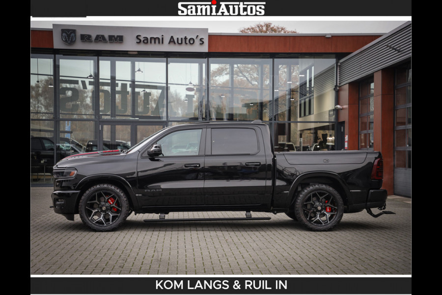 Dodge Ram Limited 540 PK | De Meest Luxe en Volle Pick-Up in zijn Klasse | Massage + Full Option | Comfortabele Dubbele Cabine met Royale 5 Zitplaatsen | BPM vrij | Nu Leverbaar uit Voorraad | Voorraad Nr 2334 - 5409 | De specialist in Amerikaanse pick‑ups in Nederland en Europa.