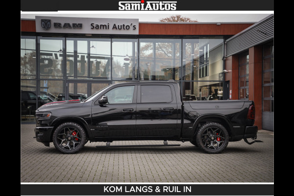 Dodge Ram Limited 540 PK | De Meest Luxe en Volle Pick-Up in zijn Klasse | Massage + Full Option | Comfortabele Dubbele Cabine met Royale 5 Zitplaatsen | BPM vrij | Nu Leverbaar uit Voorraad | Voorraad Nr 2334 - 5409 | De specialist in Amerikaanse pick‑ups in Nederland en Europa.
