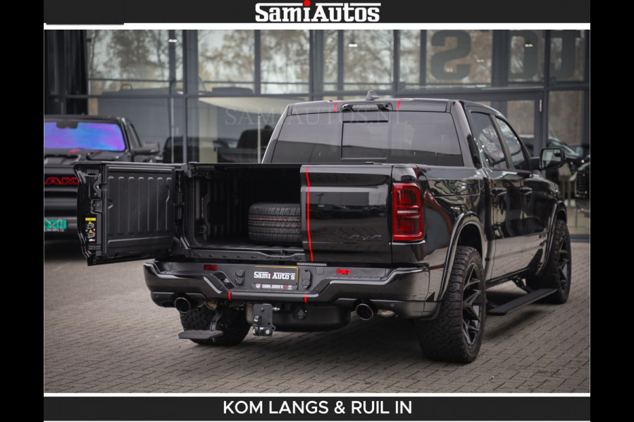 Dodge Ram Limited 540 PK | De Meest Luxe en Volle Pick-Up in zijn Klasse | Massage + Full Option | Comfortabele Dubbele Cabine met Royale 5 Zitplaatsen | BPM vrij | Nu Leverbaar uit Voorraad | Voorraad Nr 2334 - 5409 | De specialist in Amerikaanse pick‑ups in Nederland en Europa.