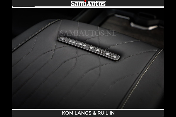 Dodge Ram Limited 540 PK | De Meest Luxe en Volle Pick-Up in zijn Klasse | Massage + Full Option | Comfortabele Dubbele Cabine met Royale 5 Zitplaatsen | BPM vrij | Nu Leverbaar uit Voorraad | Voorraad Nr 2334 - 5409 | De specialist in Amerikaanse pick‑ups in Nederland en Europa.