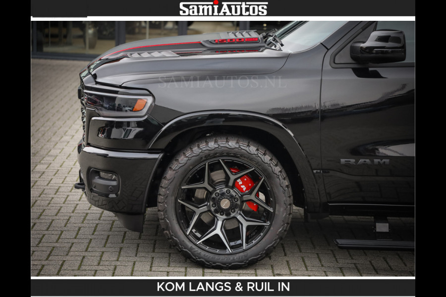 Dodge Ram Limited 540 PK | De Meest Luxe en Volle Pick-Up in zijn Klasse | Massage + Full Option | Comfortabele Dubbele Cabine met Royale 5 Zitplaatsen | BPM vrij | Nu Leverbaar uit Voorraad | Voorraad Nr 2334 - 5409 | De specialist in Amerikaanse pick‑ups in Nederland en Europa.