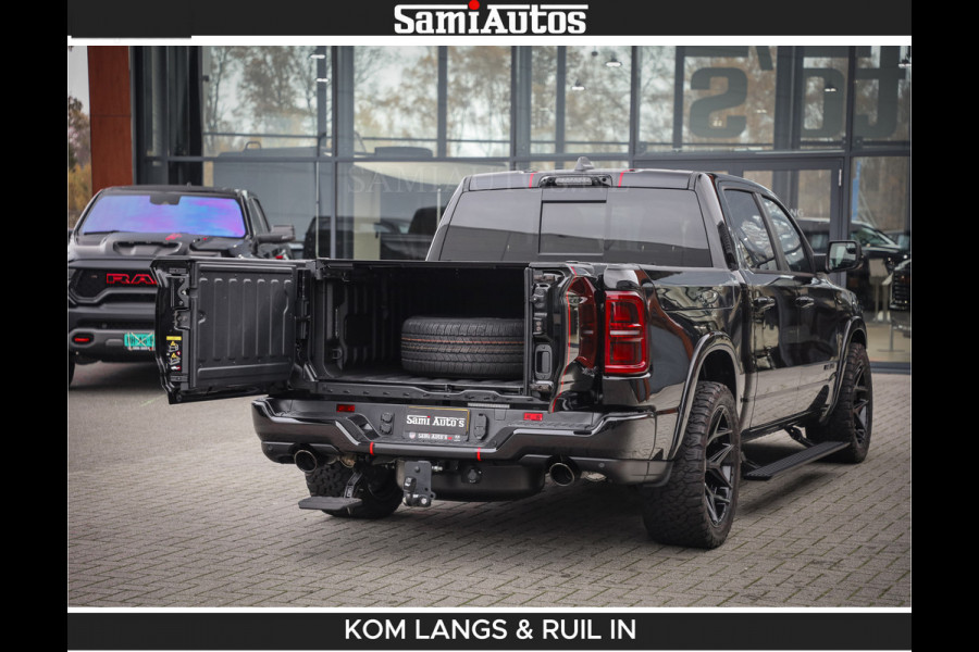 Dodge Ram Limited 540 PK | De Meest Luxe en Volle Pick-Up in zijn Klasse | Massage + Full Option | Comfortabele Dubbele Cabine met Royale 5 Zitplaatsen | BPM vrij | Nu Leverbaar uit Voorraad | Voorraad Nr 2334 - 5409 | De specialist in Amerikaanse pick‑ups in Nederland en Europa.