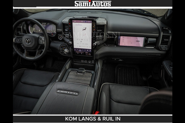 Dodge Ram Limited 540 PK | De Meest Luxe en Volle Pick-Up in zijn Klasse | Massage + Full Option | Comfortabele Dubbele Cabine met Royale 5 Zitplaatsen | BPM vrij | Nu Leverbaar uit Voorraad | Voorraad Nr 2334 - 5409 | De specialist in Amerikaanse pick‑ups in Nederland en Europa.