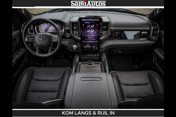 Dodge Ram Limited 540 PK | De Meest Luxe en Volle Pick-Up in zijn Klasse | Massage + Full Option | Comfortabele Dubbele Cabine met Royale 5 Zitplaatsen | BPM vrij | Nu Leverbaar uit Voorraad | Voorraad Nr 2334 - 5409 | De specialist in Amerikaanse pick‑ups in Nederland en Europa.