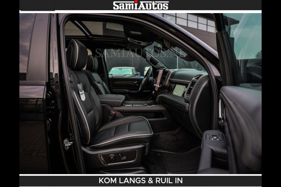 Dodge Ram Limited 540 PK | De Meest Luxe en Volle Pick-Up in zijn Klasse | Massage + Full Option | Comfortabele Dubbele Cabine met Royale 5 Zitplaatsen | BPM vrij | Nu Leverbaar uit Voorraad | Voorraad Nr 2334 - 5409 | De specialist in Amerikaanse pick‑ups in Nederland en Europa.