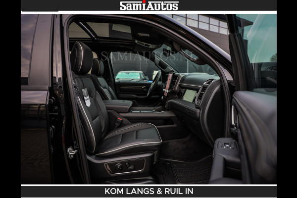 Dodge Ram Limited 540 PK | De Meest Luxe en Volle Pick-Up in zijn Klasse | Massage + Full Option | Comfortabele Dubbele Cabine met Royale 5 Zitplaatsen | BPM vrij | Nu Leverbaar uit Voorraad | Voorraad Nr 2334 - 5409 | De specialist in Amerikaanse pick‑ups in Nederland en Europa.