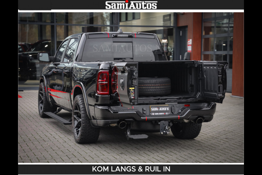 Dodge Ram Limited 540 PK | De Meest Luxe en Volle Pick-Up in zijn Klasse | Massage + Full Option | Comfortabele Dubbele Cabine met Royale 5 Zitplaatsen | BPM vrij | Nu Leverbaar uit Voorraad | Voorraad Nr 2334 - 5409 | De specialist in Amerikaanse pick‑ups in Nederland en Europa.