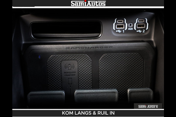 Dodge Ram LONGHORN BRUIN LEDER 5,7L V8 HEMI | VIRTUAL | HEAD UP | PANODAK | LUCHTVERING | BOM VOL | DC | 402 PK | CREW CAB | DUBBELE CABINE | 4X4 | 5 PERSOONS | GRIJSKENTEKEN | LIMITED
