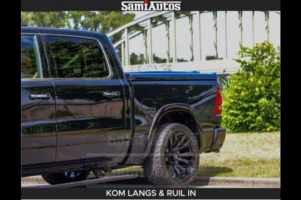 Dodge Ram LONGHORN BRUIN LEDER 5,7L V8 HEMI | VIRTUAL | HEAD UP | PANODAK | LUCHTVERING | BOM VOL | DC | 402 PK | CREW CAB | DUBBELE CABINE | 4X4 | 5 PERSOONS | GRIJSKENTEKEN | LIMITED