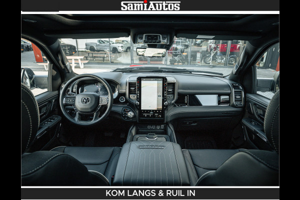 Dodge Ram Limited 540 PK De Meest Luxe en Volle Pick-Up in zijn Klasse | Massage + Full Option | Comfortabele Dubbele Cabine met Royale 5 Zitplaatsen | BPM vrij | Nu Leverbaar uit Voorraad | Voorraad Nr 2351 - 7478 | De specialist in Amerikaanse pick‑ups in Nederland en Europa.