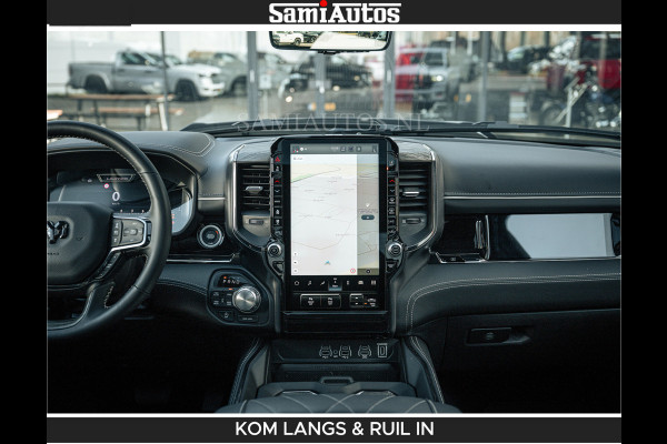Dodge Ram Limited 540 PK De Meest Luxe en Volle Pick-Up in zijn Klasse | Massage + Full Option | Comfortabele Dubbele Cabine met Royale 5 Zitplaatsen | BPM vrij | Nu Leverbaar uit Voorraad | Voorraad Nr 2351 - 7478 | De specialist in Amerikaanse pick‑ups in Nederland en Europa.