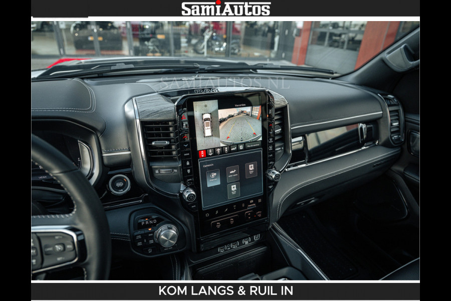 Dodge Ram Limited 540 PK De Meest Luxe en Volle Pick-Up in zijn Klasse | Massage + Full Option | Comfortabele Dubbele Cabine met Royale 5 Zitplaatsen | BPM vrij | Nu Leverbaar uit Voorraad | Voorraad Nr 2351 - 7478 | De specialist in Amerikaanse pick‑ups in Nederland en Europa.