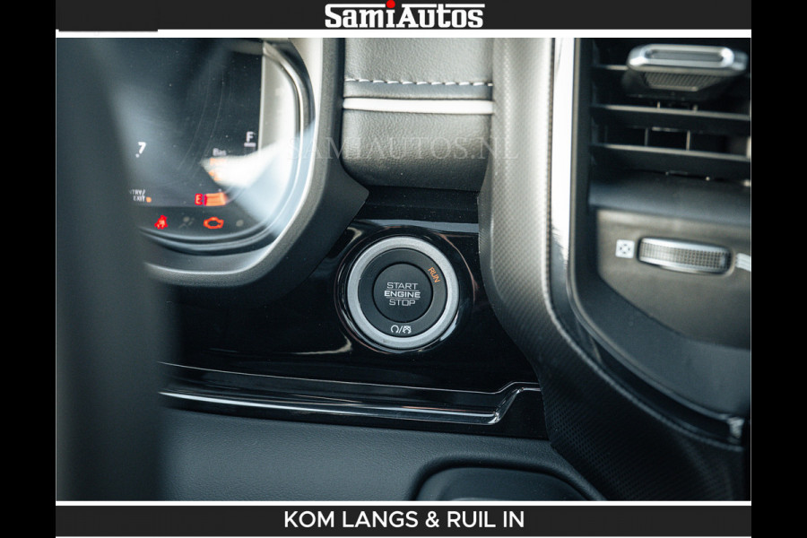 Dodge Ram Limited 540 PK De Meest Luxe en Volle Pick-Up in zijn Klasse | Massage + Full Option | Comfortabele Dubbele Cabine met Royale 5 Zitplaatsen | BPM vrij | Nu Leverbaar uit Voorraad | Voorraad Nr 2351 - 7478 | De specialist in Amerikaanse pick‑ups in Nederland en Europa.