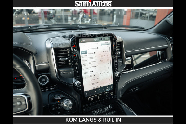 Dodge Ram Limited 540 PK De Meest Luxe en Volle Pick-Up in zijn Klasse | Massage + Full Option | Comfortabele Dubbele Cabine met Royale 5 Zitplaatsen | BPM vrij | Nu Leverbaar uit Voorraad | Voorraad Nr 2351 - 7478 | De specialist in Amerikaanse pick‑ups in Nederland en Europa.