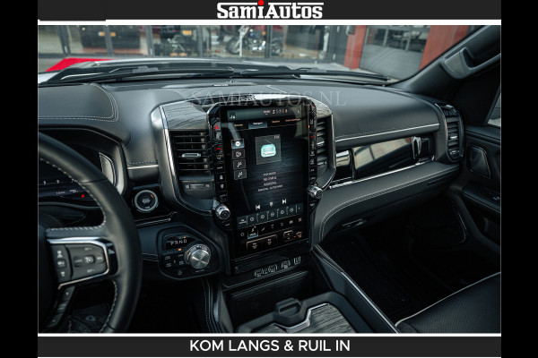 Dodge Ram Limited 540 PK De Meest Luxe en Volle Pick-Up in zijn Klasse | Massage + Full Option | Comfortabele Dubbele Cabine met Royale 5 Zitplaatsen | BPM vrij | Nu Leverbaar uit Voorraad | Voorraad Nr 2351 - 7478 | De specialist in Amerikaanse pick‑ups in Nederland en Europa.