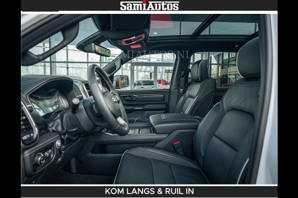 Dodge Ram Limited 540 PK De Meest Luxe en Volle Pick-Up in zijn Klasse | Massage + Full Option | Comfortabele Dubbele Cabine met Royale 5 Zitplaatsen | BPM vrij | Nu Leverbaar uit Voorraad | Voorraad Nr 2351 - 7478 | De specialist in Amerikaanse pick‑ups in Nederland en Europa.