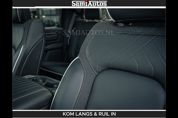 Dodge Ram Limited 540 PK De Meest Luxe en Volle Pick-Up in zijn Klasse | Massage + Full Option | Comfortabele Dubbele Cabine met Royale 5 Zitplaatsen | BPM vrij | Nu Leverbaar uit Voorraad | Voorraad Nr 2351 - 7478 | De specialist in Amerikaanse pick‑ups in Nederland en Europa.
