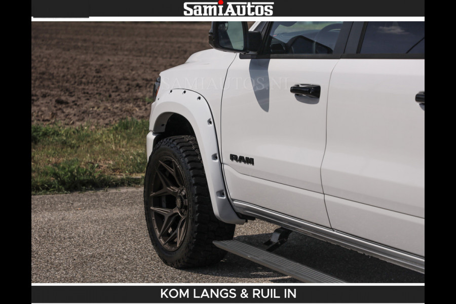 Dodge Ram Limited 540 PK De Meest Luxe en Volle Pick-Up in zijn Klasse | Massage + Full Option | Comfortabele Dubbele Cabine met Royale 5 Zitplaatsen | BPM vrij | Nu Leverbaar uit Voorraad | Voorraad Nr 2351 - 7478 | De specialist in Amerikaanse pick‑ups in Nederland en Europa.