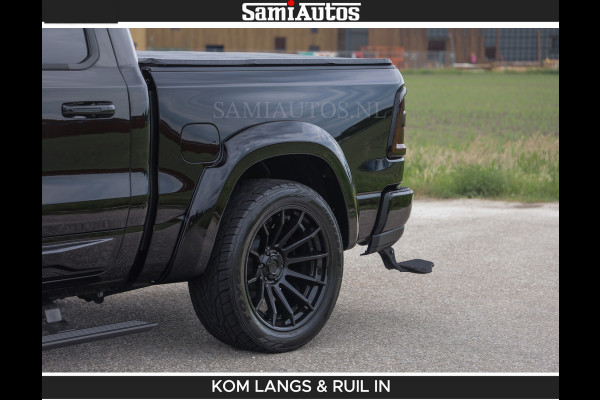 Dodge Ram BOM VOL | Night Premium | Full Option | De Meest Luxe Pick-Up in zijn Klasse | Comfortabele Dubbele Cabine met Royale 5 Zitplaatsen | BPM vrij | Nu Leverbaar uit Voorraad | Voorraad Nr 2287 - 3384 | De specialist in Amerikaanse pick‑ups in Nederland en Europa.