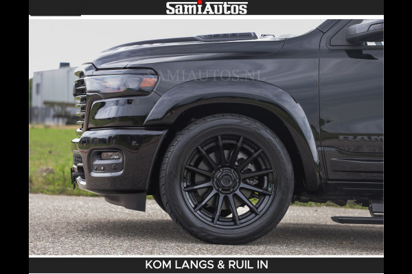 Dodge Ram BOM VOL | Night Premium | Full Option | De Meest Luxe Pick-Up in zijn Klasse | Comfortabele Dubbele Cabine met Royale 5 Zitplaatsen | BPM vrij | Nu Leverbaar uit Voorraad | Voorraad Nr 2287 - 3384 | De specialist in Amerikaanse pick‑ups in Nederland en Europa.