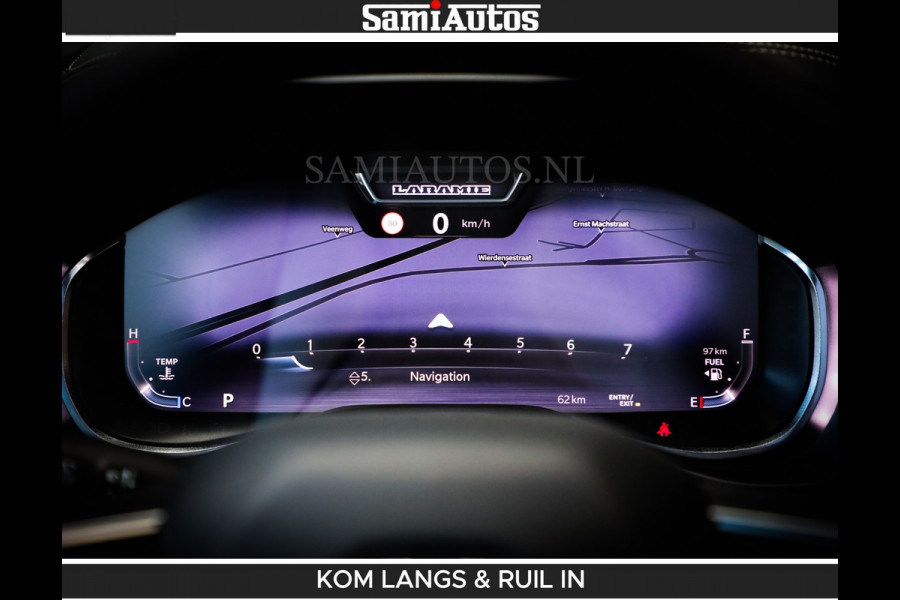 Dodge Ram BOM VOL | Night Premium | Full Option | De Meest Luxe Pick-Up in zijn Klasse | Comfortabele Dubbele Cabine met Royale 5 Zitplaatsen | BPM vrij | Nu Leverbaar uit Voorraad | Voorraad Nr 2287 - 3384 | De specialist in Amerikaanse pick‑ups in Nederland en Europa.
