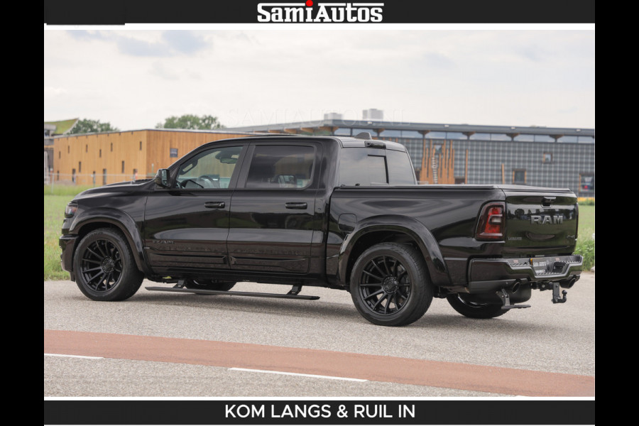 Dodge Ram BOM VOL | Night Premium | Full Option | De Meest Luxe Pick-Up in zijn Klasse | Comfortabele Dubbele Cabine met Royale 5 Zitplaatsen | BPM vrij | Nu Leverbaar uit Voorraad | Voorraad Nr 2287 - 3384 | De specialist in Amerikaanse pick‑ups in Nederland en Europa.