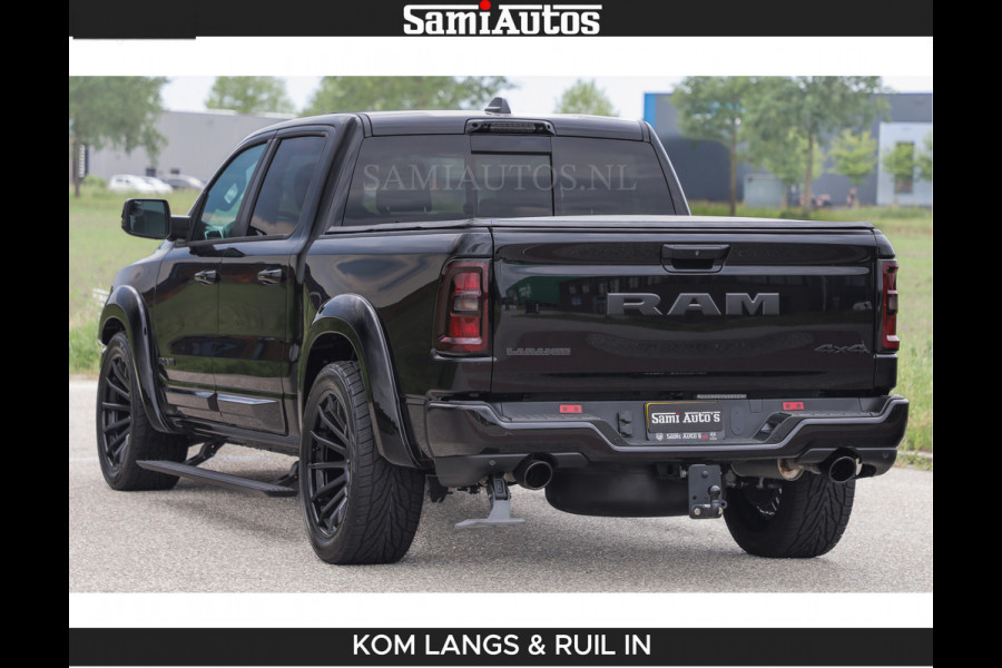 Dodge Ram BOM VOL | Night Premium | Full Option | De Meest Luxe Pick-Up in zijn Klasse | Comfortabele Dubbele Cabine met Royale 5 Zitplaatsen | BPM vrij | Nu Leverbaar uit Voorraad | Voorraad Nr 2287 - 3384 | De specialist in Amerikaanse pick‑ups in Nederland en Europa.
