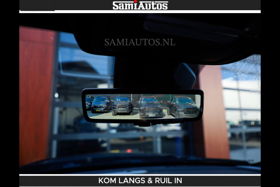 Dodge Ram BOM VOL | Night Premium | Full Option | De Meest Luxe Pick-Up in zijn Klasse | Comfortabele Dubbele Cabine met Royale 5 Zitplaatsen | BPM vrij | Nu Leverbaar uit Voorraad | Voorraad Nr 2287 - 3384 | De specialist in Amerikaanse pick‑ups in Nederland en Europa.
