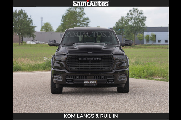 Dodge Ram BOM VOL | Night Premium | Full Option | De Meest Luxe Pick-Up in zijn Klasse | Comfortabele Dubbele Cabine met Royale 5 Zitplaatsen | BPM vrij | Nu Leverbaar uit Voorraad | Voorraad Nr 2287 - 3384 | De specialist in Amerikaanse pick‑ups in Nederland en Europa.