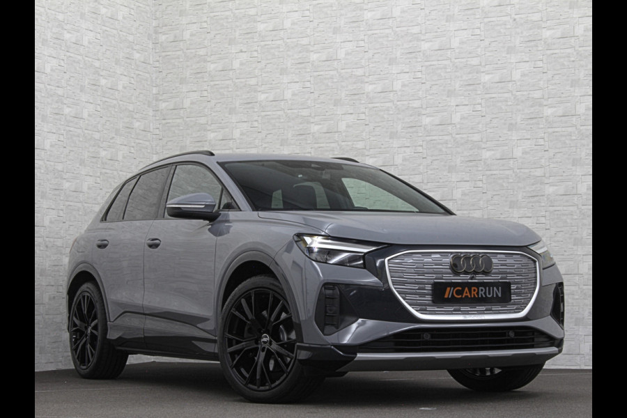 Audi Q4 e-tron 40 204PK 77 kWh | #RS-Leder | Uniek-Interieur | ACC | Sportstoelen | Getint Glas | MMI+ | Dynamic-Pakket | Stoelverwarming | Zwarte Hemelbekleding | LED | Lane Assist |