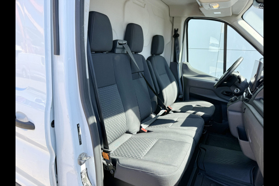 Ford E-Transit 68kWh 184PK L4H3 Elektrisch 317km WLTP 98.1% (SOH) BEV Snelladen Carplay Climate control Cruise control Navigatie 360° Camera Stoelverwarming Parkeersensoren v+a