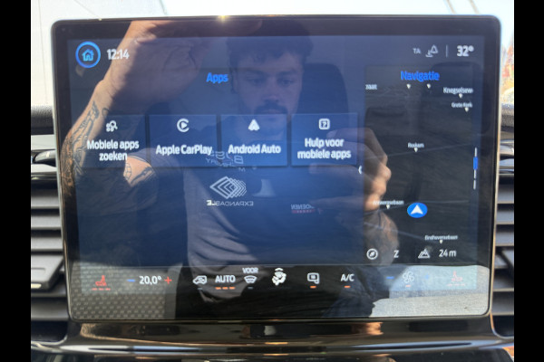 Ford E-Transit 68kWh 184PK L4H3 Elektrisch 317km WLTP 98.1% (SOH) BEV Snelladen Carplay Climate control Cruise control Navigatie 360° Camera Stoelverwarming Parkeersensoren v+a