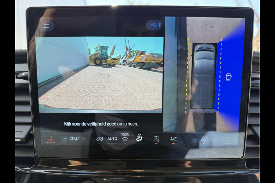 Ford E-Transit 68kWh 184PK L4H3 Elektrisch 317km WLTP 98.1% (SOH) BEV Snelladen Carplay Climate control Cruise control Navigatie 360° Camera Stoelverwarming Parkeersensoren v+a