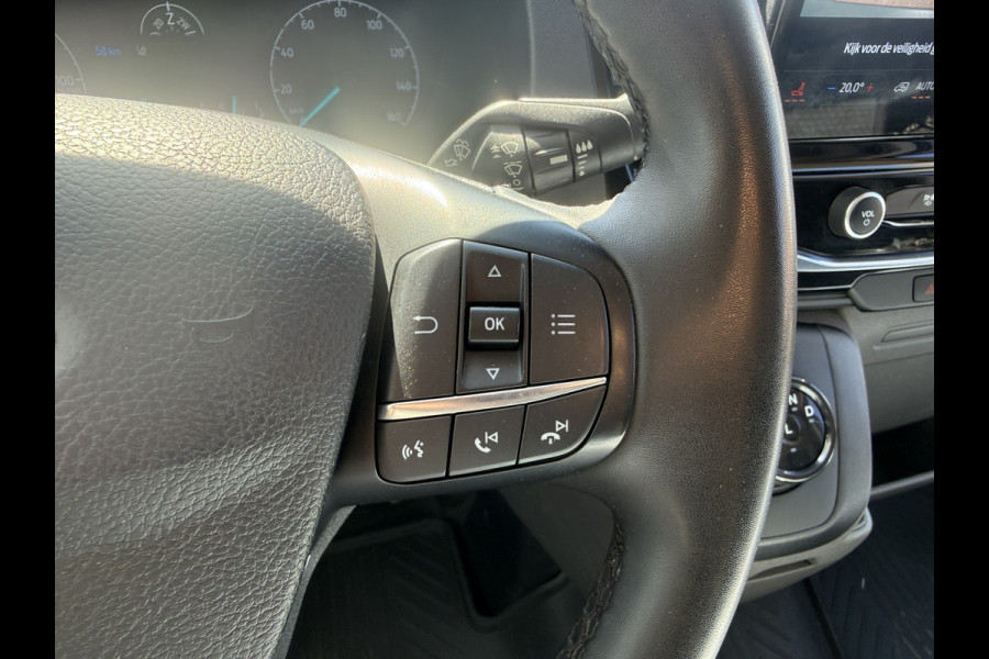 Ford E-Transit 68kWh 184PK L4H3 Elektrisch 317km WLTP 98.1% (SOH) BEV Snelladen Carplay Climate control Cruise control Navigatie 360° Camera Stoelverwarming Parkeersensoren v+a