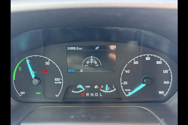 Ford E-Transit 68kWh 184PK L4H3 Elektrisch 317km WLTP 98.1% (SOH) BEV Snelladen Carplay Climate control Cruise control Navigatie 360° Camera Stoelverwarming Parkeersensoren v+a