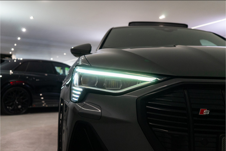 Audi e-tron Sportback S Quattro 95 kWh 504PK | Pano | Sfeer | B&O | ACC | Leder | 12 MND Garantie