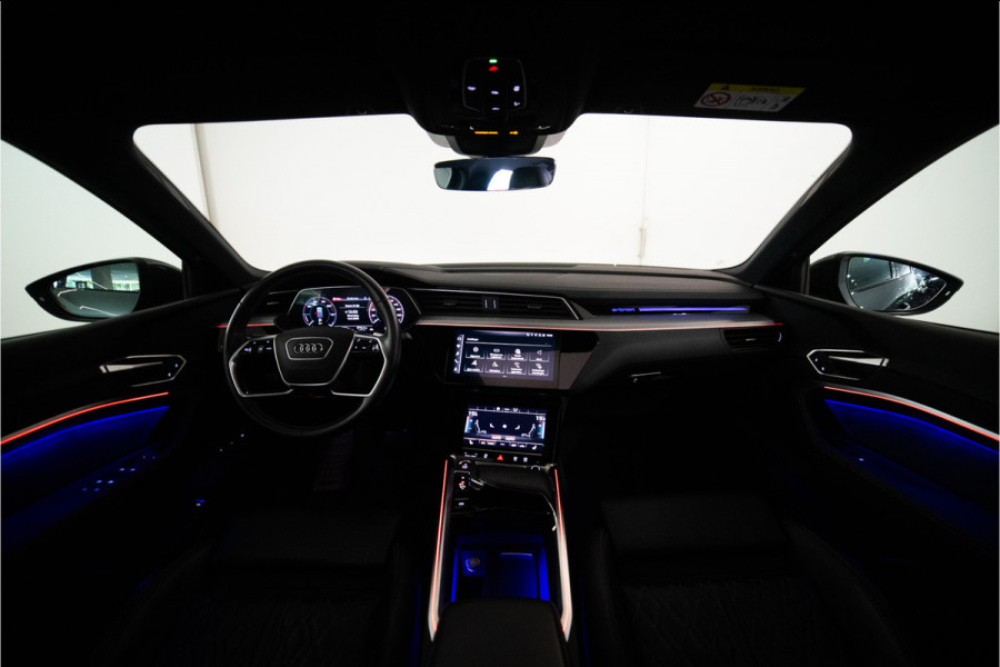 Audi e-tron Sportback S Quattro 95 kWh 504PK | Pano | Sfeer | B&O | ACC | Leder | 12 MND Garantie