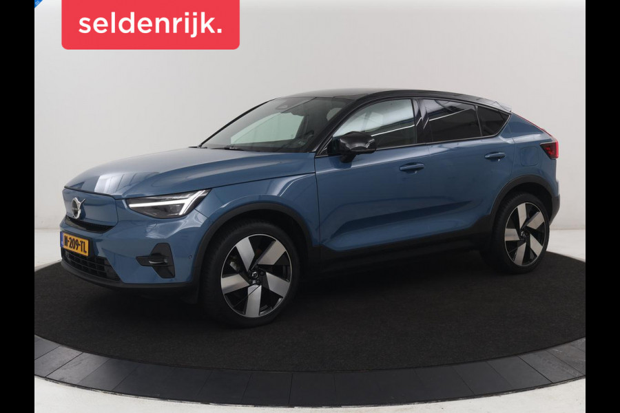 Volvo C40 Recharge Twin Intro Edition 78 kWh | SOH 91,2% | Panoramadak | Leder/alcantara | Memory | Stuur/stoel verwarming | Carplay | Harman/Kardon | 360 camera | Park assist
