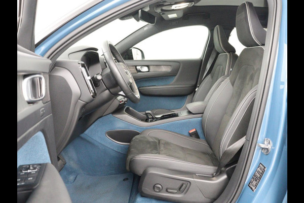 Volvo C40 Recharge Twin Intro Edition 78 kWh | SOH 91,2% | Panoramadak | Leder/alcantara | Memory | Stuur/stoel verwarming | Carplay | Harman/Kardon | 360 camera | Park assist