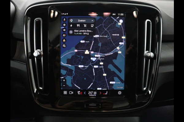 Volvo C40 Recharge Twin Intro Edition 78 kWh | SOH 91,2% | Panoramadak | Leder/alcantara | Memory | Stuur/stoel verwarming | Carplay | Harman/Kardon | 360 camera | Park assist
