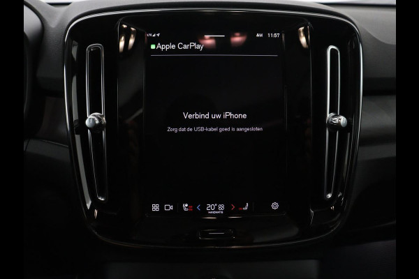 Volvo C40 Recharge Twin Intro Edition 78 kWh | SOH 91,2% | Panoramadak | Leder/alcantara | Memory | Stuur/stoel verwarming | Carplay | Harman/Kardon | 360 camera | Park assist