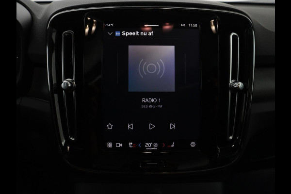 Volvo C40 Recharge Twin Intro Edition 78 kWh | SOH 91,2% | Panoramadak | Leder/alcantara | Memory | Stuur/stoel verwarming | Carplay | Harman/Kardon | 360 camera | Park assist