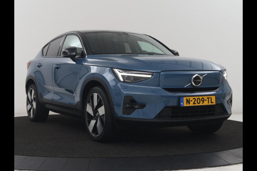 Volvo C40 Recharge Twin Intro Edition 78 kWh | SOH 91,2% | Panoramadak | Leder/alcantara | Memory | Stuur/stoel verwarming | Carplay | Harman/Kardon | 360 camera | Park assist