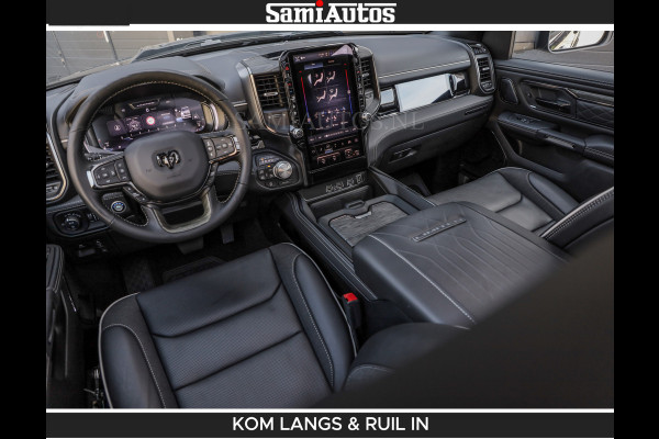 Dodge Ram Limited 540 PK | HUD | LUCHTVERING | MASSAGE | PASSAGIERSSCHERM | De Meest Luxe en Volle Pick-Up in zijn Klasse | Comfortabele Dubbele Cabine met Royale 5 Zitplaatsen | BPM vrij | Nu Leverbaar uit Voorraad | Voorraad Nr 2335 - 5153 | De specialist in Amerikaanse pick‑ups in Nederland en Europa.